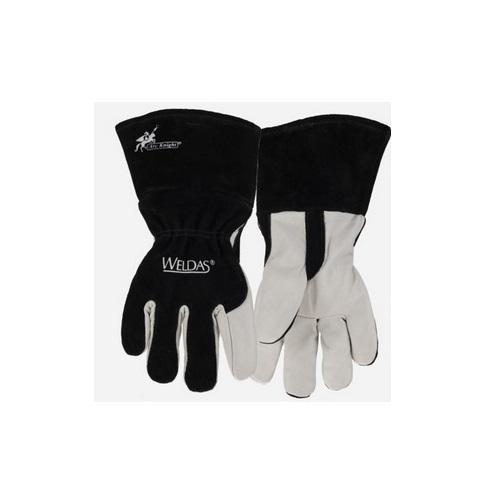 Weldas 10-2020M Arc Knight Mig Leather Gloves Medium Black