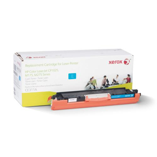Xerox 106R02258 Remanufactured Cyan Toner Cartridge Fits HP CP1025