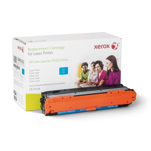 Xerox 106R02262 Remanufactured Cyan Toner Cartridge Fits HP CP5225