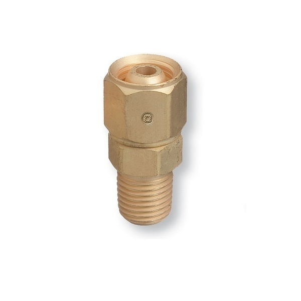 Western Enterprises 123 1/4 Inch NPT Inlet Oxygen Hose Adapter