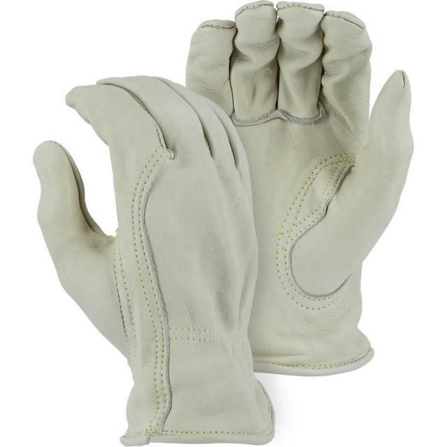 Majestic Glove 1510BAK/10 Cowhide Kevlar Heavy Drivers Gloves, XL