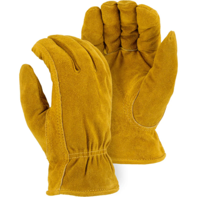 Majestic Glove 1513T/10 Thinsulate Split Cowhide Drivers Gloves, L