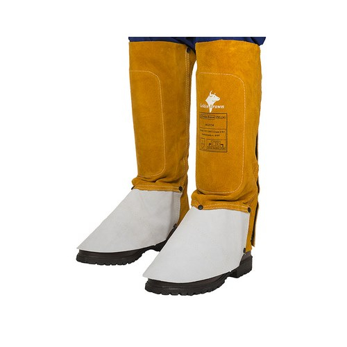 Weldas 44-2114 Golden Brown Split Cowleather Welding Legging