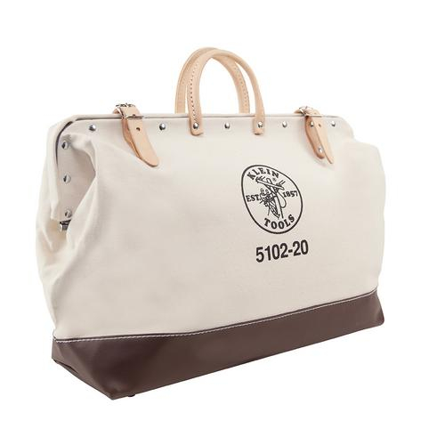 Klein Tools 5102-20 Canvas Tool Bag, 20"