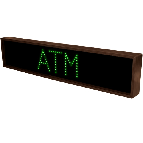 Signal-Tech 6029 TCL734G-125/120-277VAC ATM LED Sign
