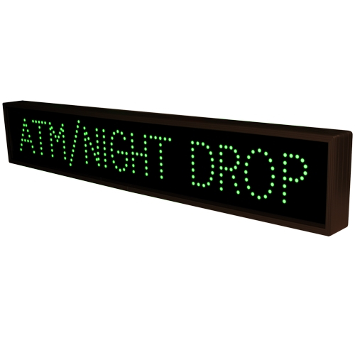 Signal-Tech 6169 TCL742G-127/120-277VAC ATM/Night Drop LED Sign