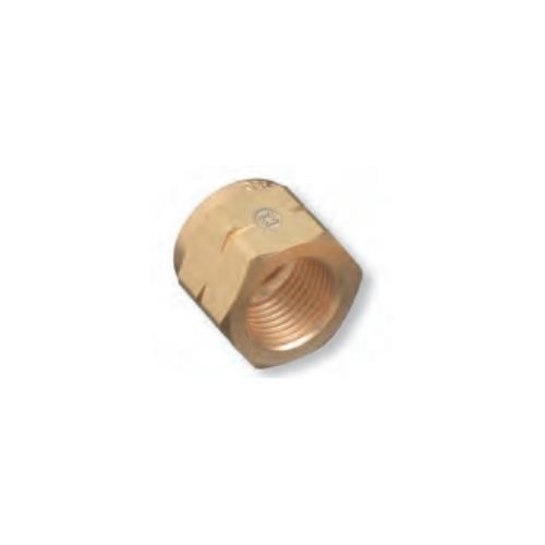 Western Enterprises 682 Nut, Brass, Hand-Tight, LH Female for CGA-350