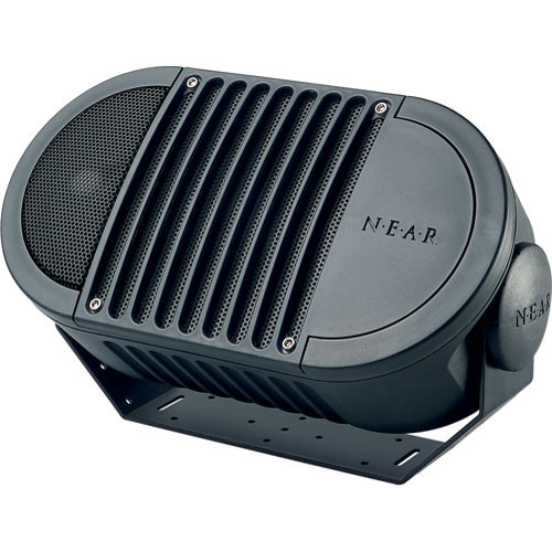Bogen A6TBLK All-Environment Loudspeaker, Black, 2-Way