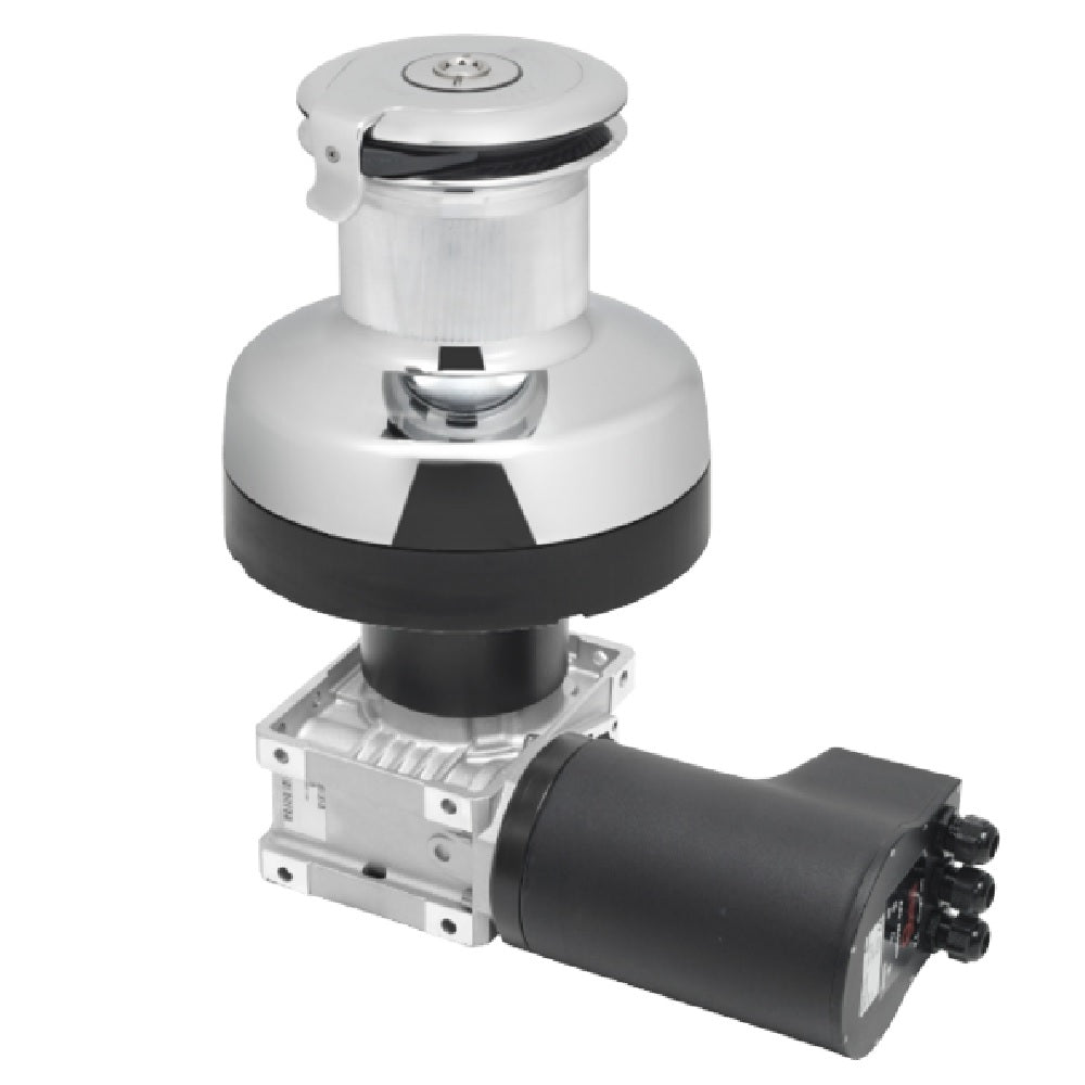 Antal Electric Winch Size 66 - 12V / Chrome / Two Speed / Horizontal (XT66EH12/CH)