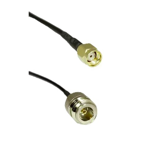 AccelTex ATS-100-NJ-RPSMAP-18in 100 Series N-Style to RPSMA 18" Cable