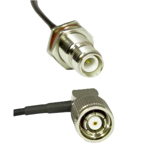 AccelTex ATS-100-RPTNCBHJ-RARPTNCP-18in 100 Series RPTNC 18" Cable