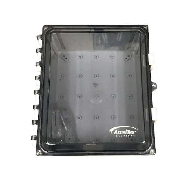 AccelTex ATS-12106P-C-K-CG-UBPTB Polycarbonate Enclosure
