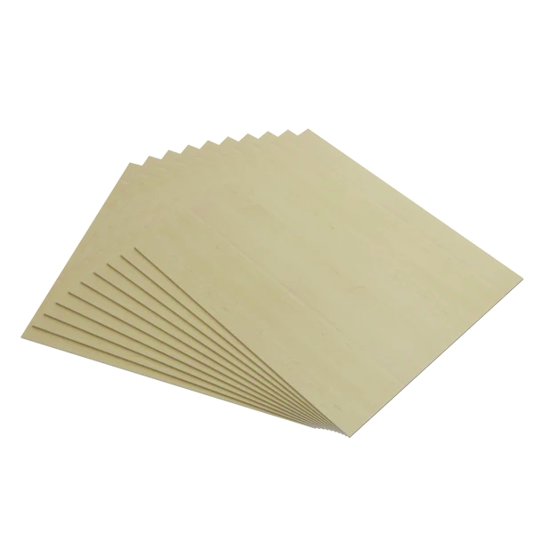 AlgoLaser Blank Material 30 x 30cm Basswood Plywood Sheets