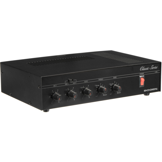Bogen C35 Classic Series Public Address Amplifier, 35W