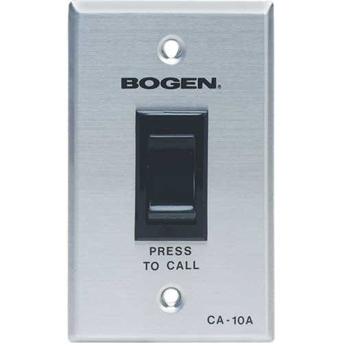 Bogen CA10A Call-In Switch for PI135A, SI135A, Graphic Paging Systems