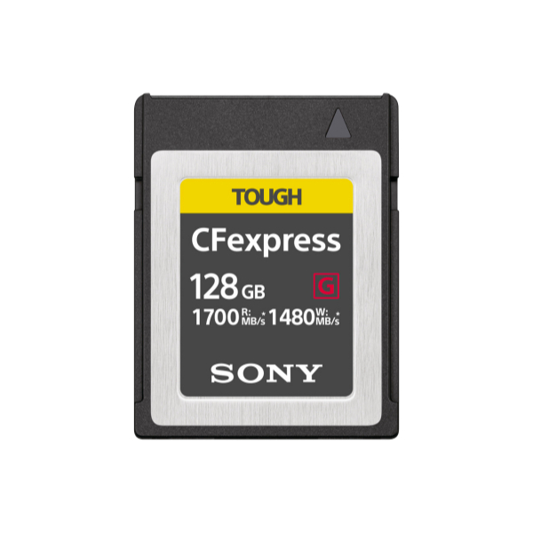 Sony CEBG128/J CFexpress Memory Card, Type B, 128GB, 1500mA