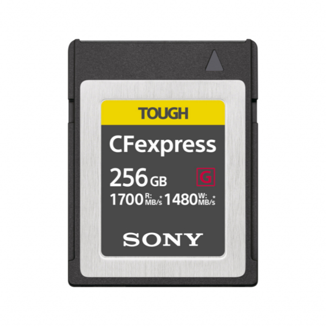 Sony CEBG256/J CFexpress Memory Card, Type B, 256GB, 1500mA