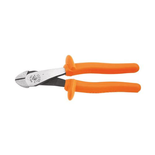 Klein Tools D248-8-INS Diagonal Cutting Pliers, High-Leverage, 8"