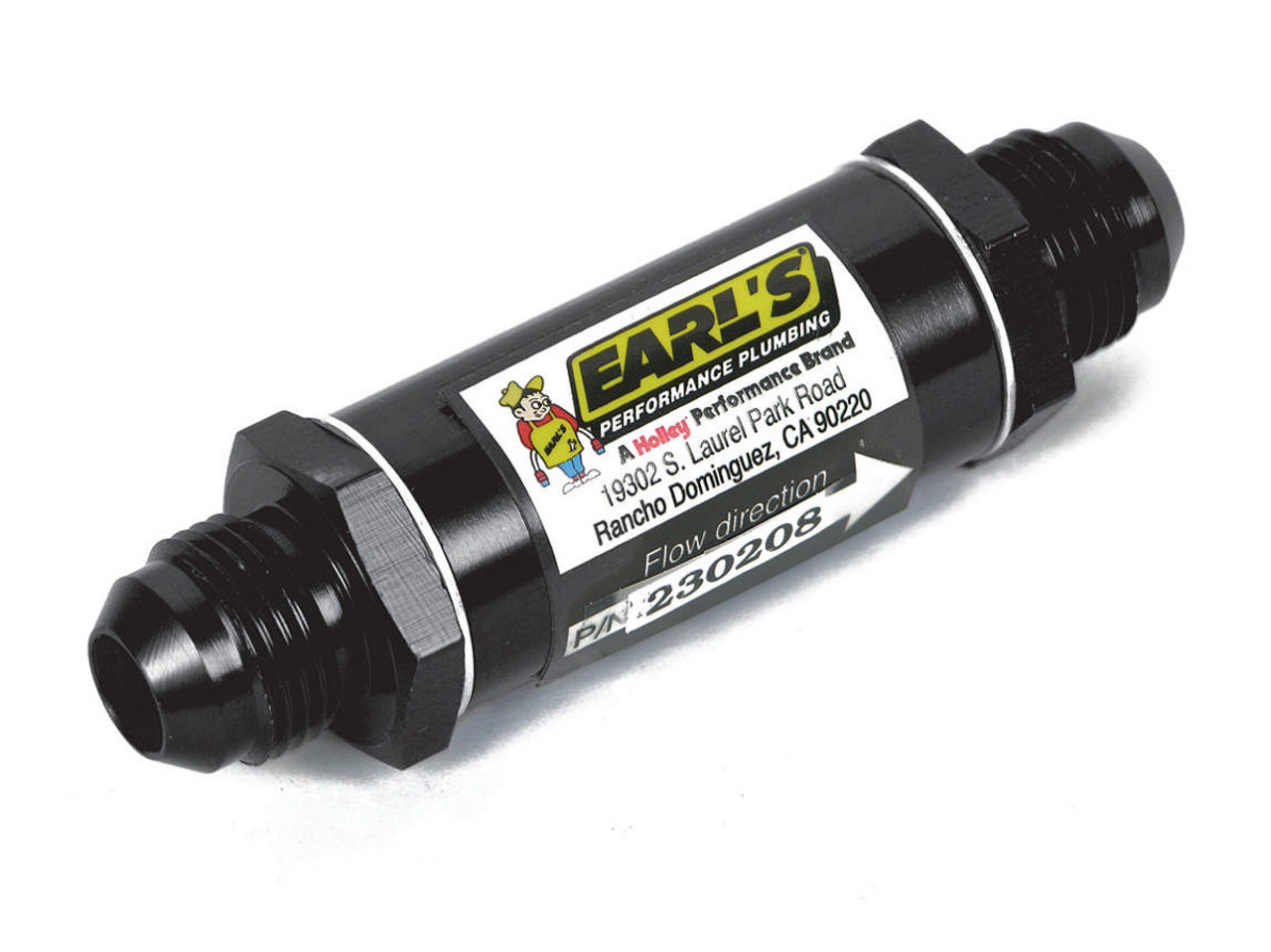 Earls 6an Fuel Filter w/85 Micron Screen Ano-Tuff AT230206ERL