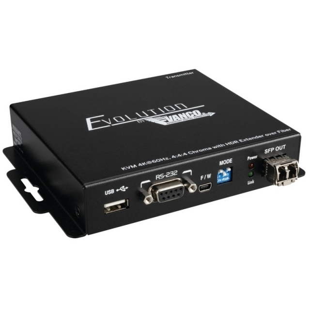 Vanco EVEXFBRK1 Evolution HDMI Extender over Fiber with KVM USB
