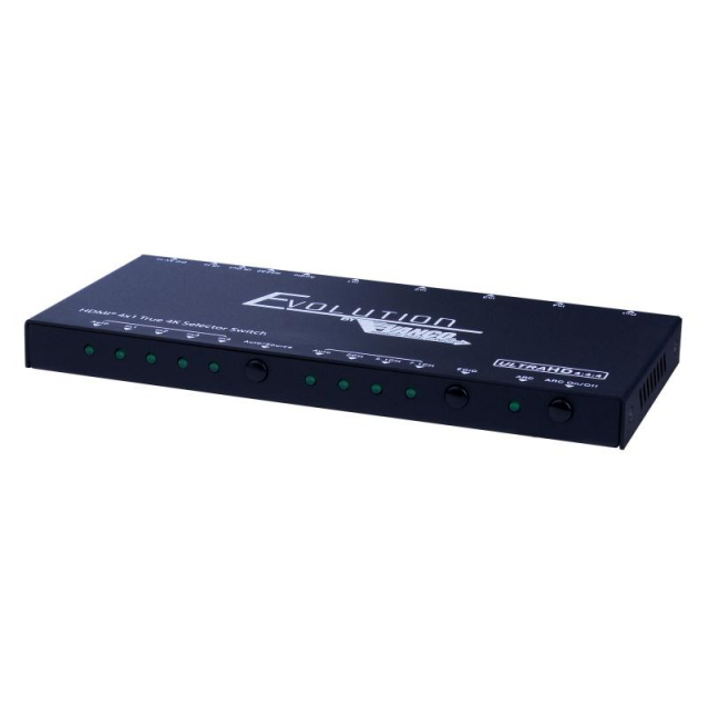 Vanco EVSW1042 HDMI Selector Switch 4K/60Hz HDR HDCP 2.2 - IR Routing
