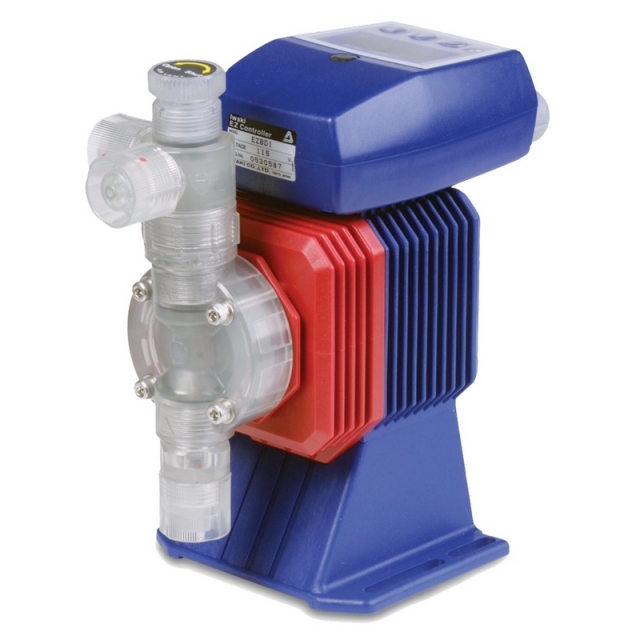 Walchem EZB11D1-VF Metering Pump 150 PSI Max Pressure PVC