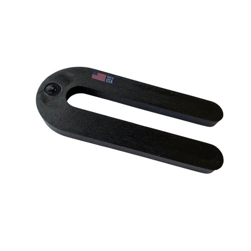 Glazelock GLZ10 Non-Interlocking Shims, 1-1/2 x 3-1/2 x 1/4", Black