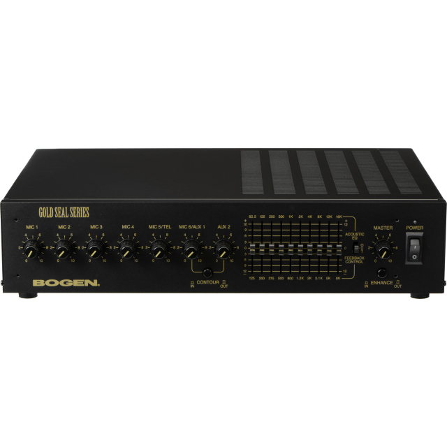 Bogen GS150D Gold Seal Public Amplifier, 150W