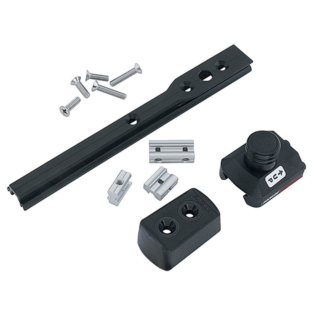Harken Batten Car End Fitting - 27mm A Battcar Track End Stop Kit Round Mast Groove, Pin Stop (3847)