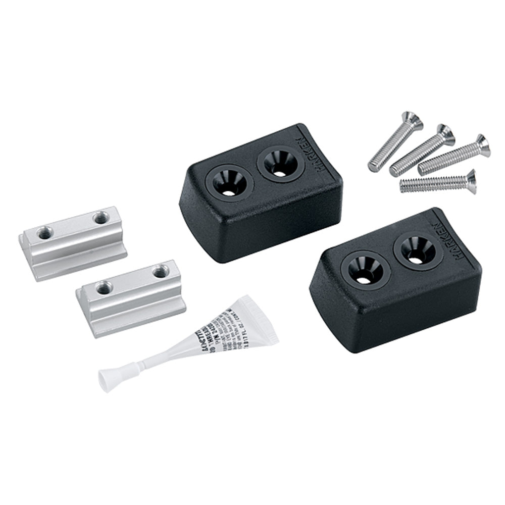 Harken Batten Car End Fitting - 27mm A Battcar Track End Stop Kit Flat Mast Groove (3851)