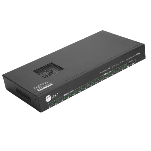 SIIG ID-US0B11-S1 16-Port Industrial 600W USB-C PD Charging Station