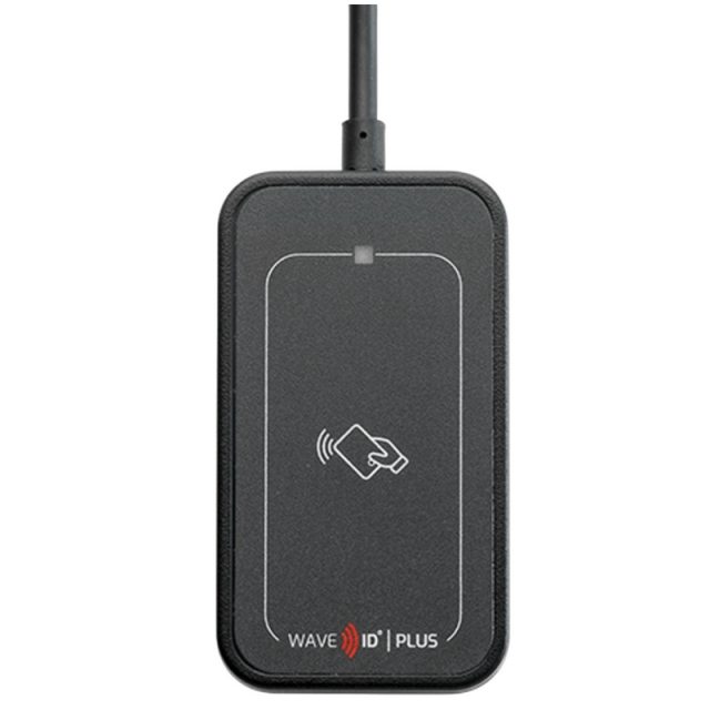 RF IDeas KT-80531BKU Wave ID Plus Mini Keystroke USB Reader