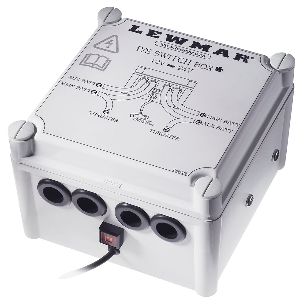 Lewmar Bow Thruster Switch Box 24/48V - Negative Switching (559037)