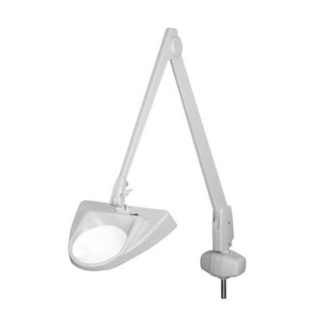 Dazor LMG600-47-5-DG Gray 5-Diopter 2.25X Hi-Lighter LED Magnifier