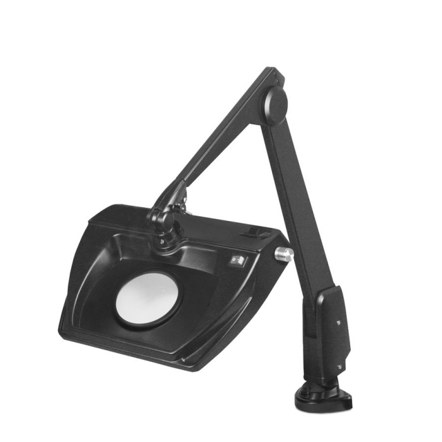 Dazor LMR150-16-BK Black 16-Diopter 5X Stretchview LED Magnifier
