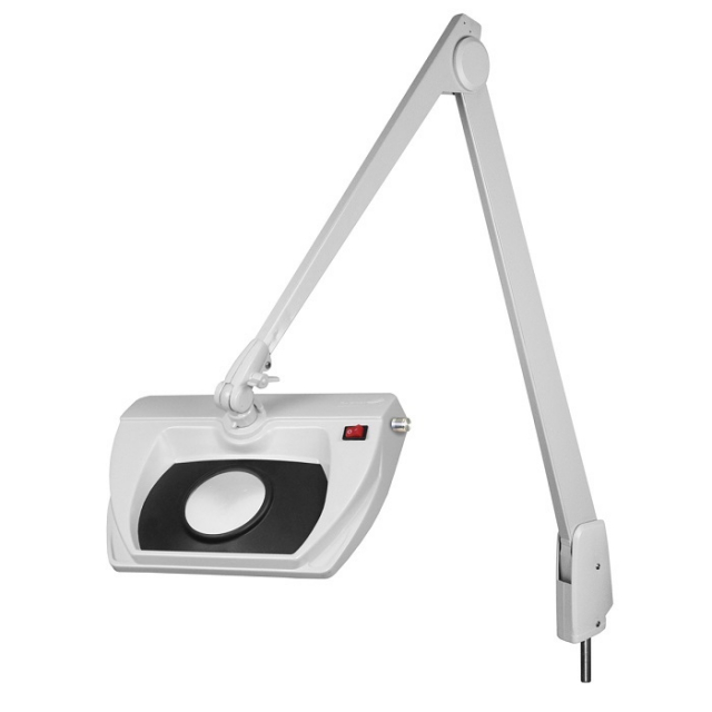 Dazor LMR300-16-WH White 16-Diopter 5X Stretchview LED Magnifier