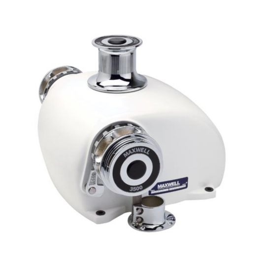 Maxwell Windlass - HWC 3500 DBL 1200W Horizontal Electric 24V Gypsy + Drum 5/16" - BBB (HWC350024VDCW033)