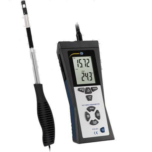 PCE Instruments PCE-423 High Resolution Thermo-Anemometer