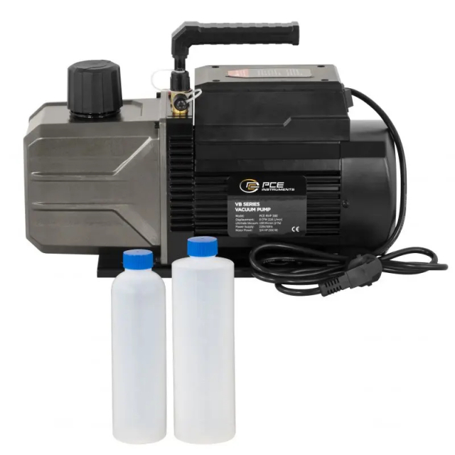 PCE Instruments PCE-RVP 2200 Two-Stage Vacuum Pump for Refrigerant