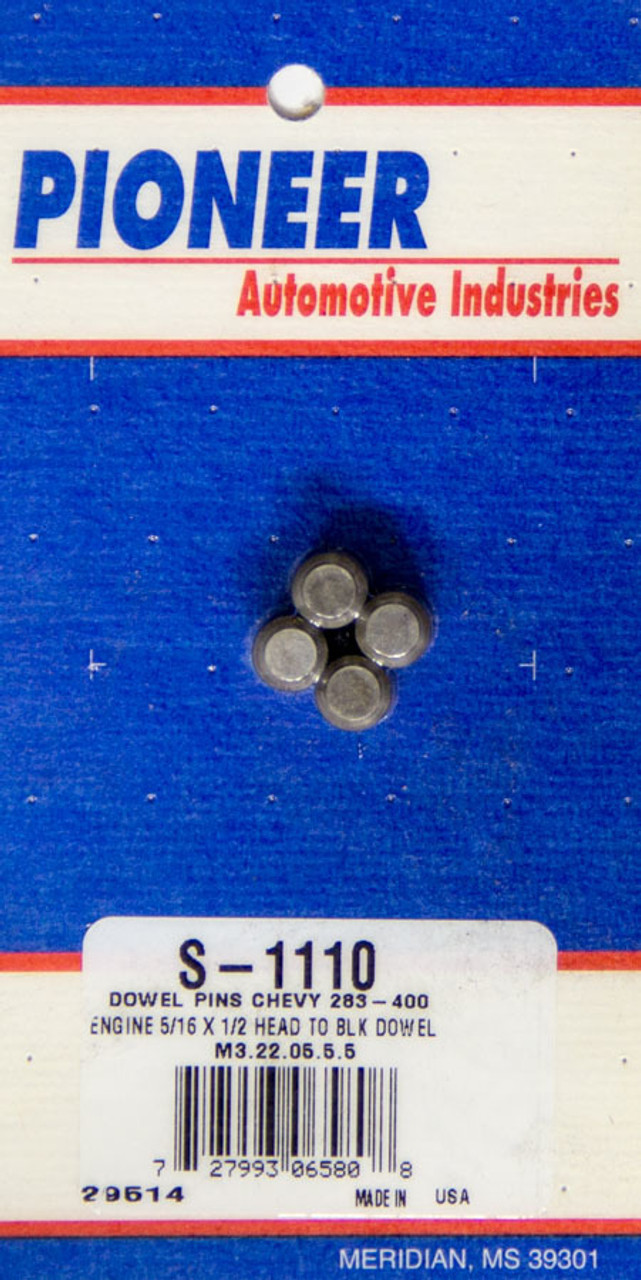 SBC Dowel Pin Kit (4) S-1110