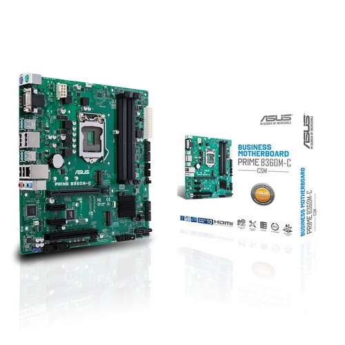 ASUS PRIME B360M-C/CSM Micro-ATX B360 Business Motherboard