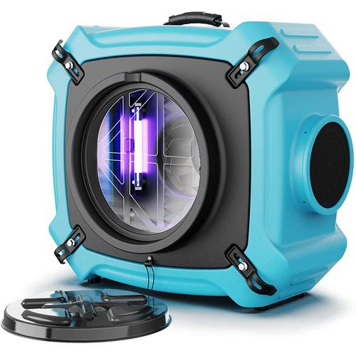 AlorAir PureAiro HEPA Max 870 Air Scrubber, UV-C Light, up to 550 CFM