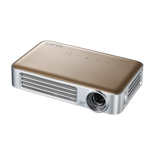 Vivitek Q6-GD Compact and Powerful, LED Wi-Fi Pocket Projector, Gold