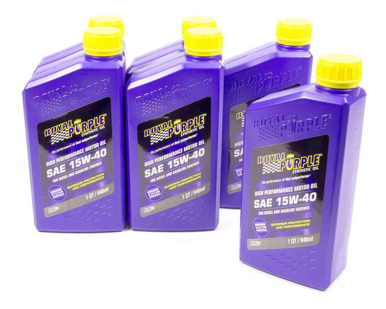 Royal Purple 15w40 Multi-Grade SAE Oil Case 6x1 Quart 6154