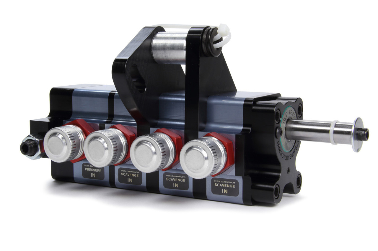 4 Stage Dry Sump Pump SBC Engine Mount SCP-204a