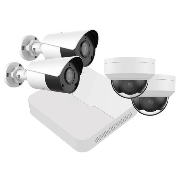 Supercircuits SYS-IP44DB 4 Camera 4MP 4 Channel NVR 2TB