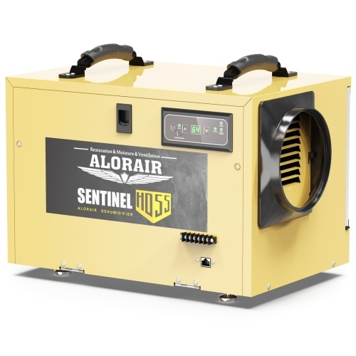 AlorAir Sentinel HD55 Gold Basement/Crawl Space Dehumidifier, Gold