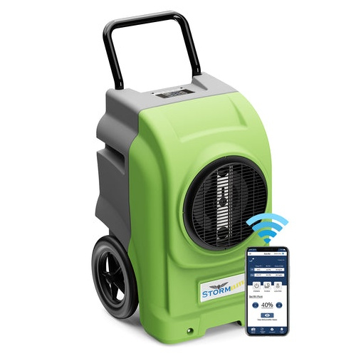 AlorAir Storm Elite-Green-WIFI Dehumidifier, Wi-Fi, 270 Pints, Green