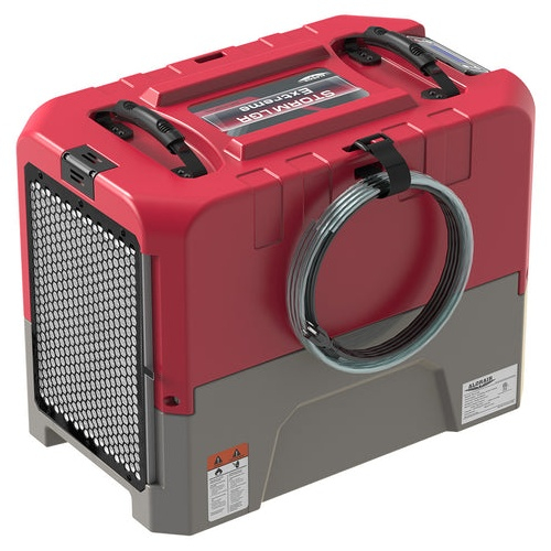 AlorAir Storm LGR Extreme-Red Large Dehumidifier 85PPD, Red