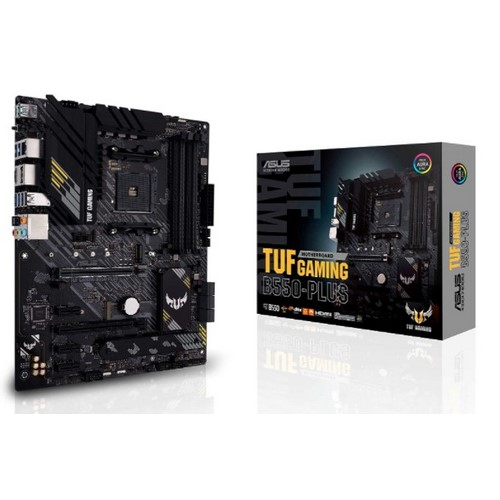 ASUS TUF GAMING B550-PLUS AMD B550 ATX Gaming Motherboard, PCIe 4.0